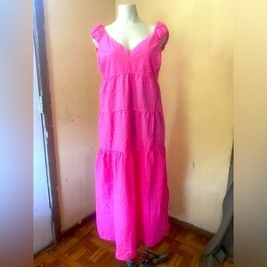 Old Navy Pink Sleeveless Dress